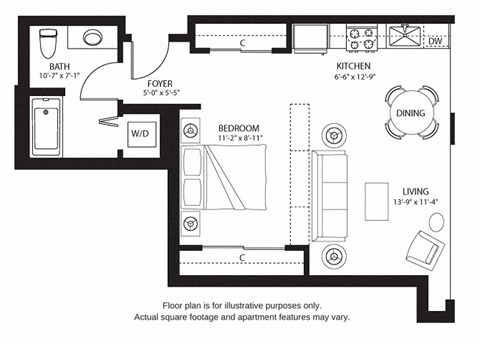 S3 North S3 North floor plan at The Bravern, Washington, 98004